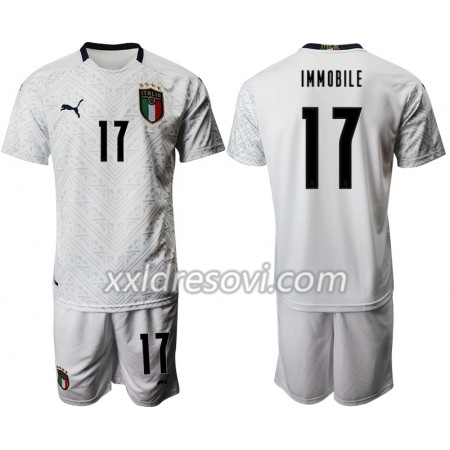 Italija Ciro Immobile 17 Drugi Dječji Komplet Dresovi za Nogomet Euro 2020 (+ kratke hlače)